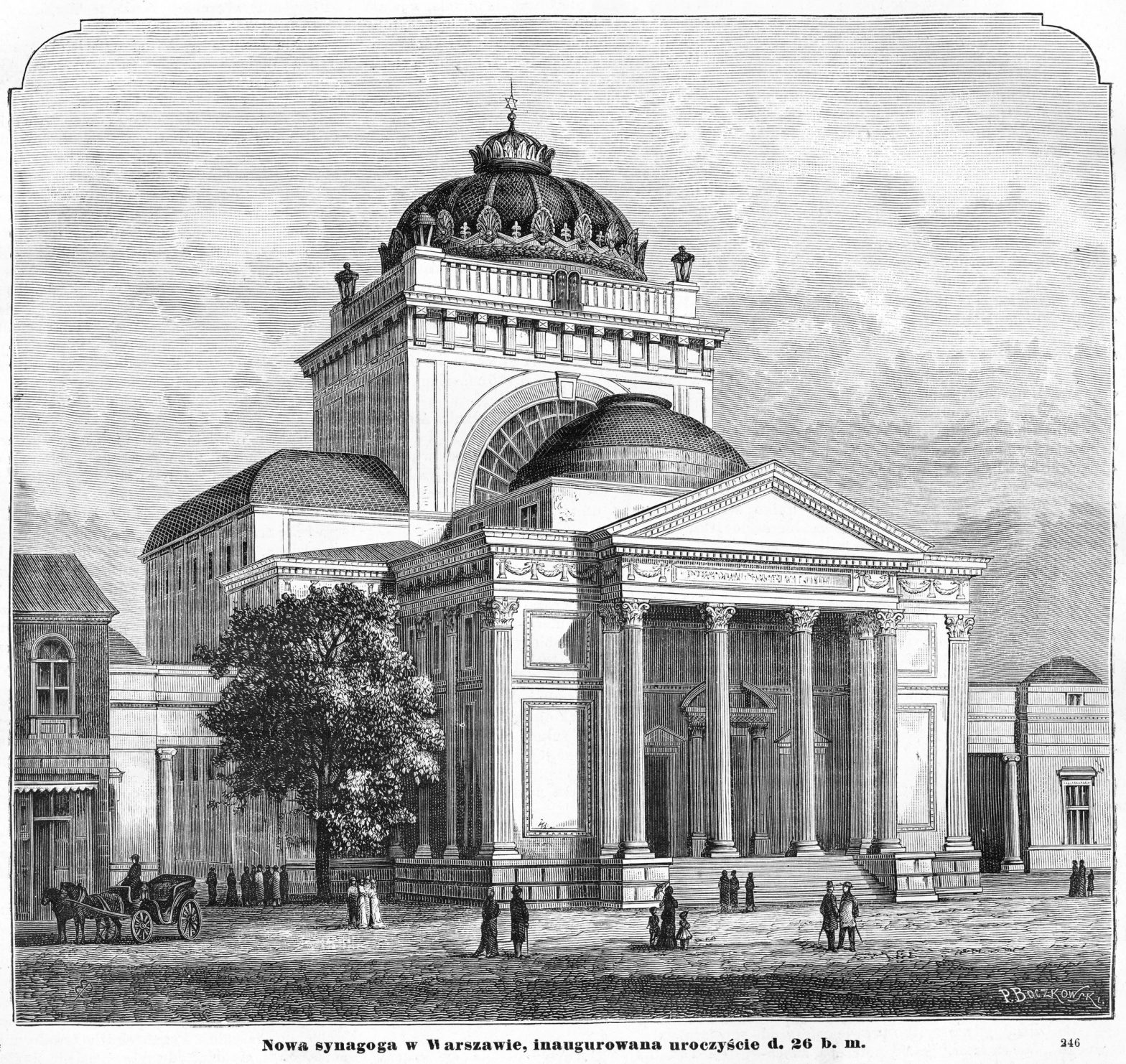 Great Synagogue in Warsaw